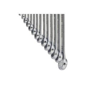 Kit de clés plates et à fourches SlimLine 15 pièces - PROXXON