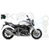 Kit complet protection de peinture PremiumShield BMW R1250R- Wunderlich