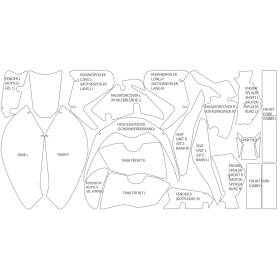 Kit complet protection de peinture PremiumShield BMW R1250R- Wunderlich