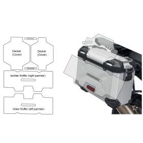 Kit films protecteurs pour valises PremiumShield H-D Pan America - Wunderlich