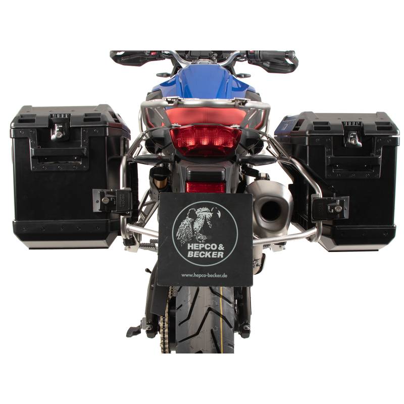 Suppor avec valises latérales BMW F 800 GS (2024-) - Hepco & Becker Xplorer Suppor avec valises latérales BMW F 800 GS (2024-) - Hepco & Becker Xplorer