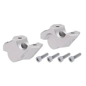 Rehausse guidon BMW F 900 GS (2024-) - Hepco & Becker 30mm / 25mm Argent