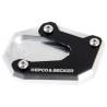Patin de béquille latérale Aprilia Tuono 457 - Hepco & Becker