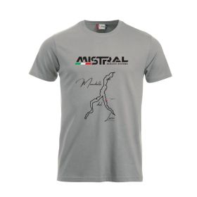 T-Shirt Lac de Come Gris - Mistral