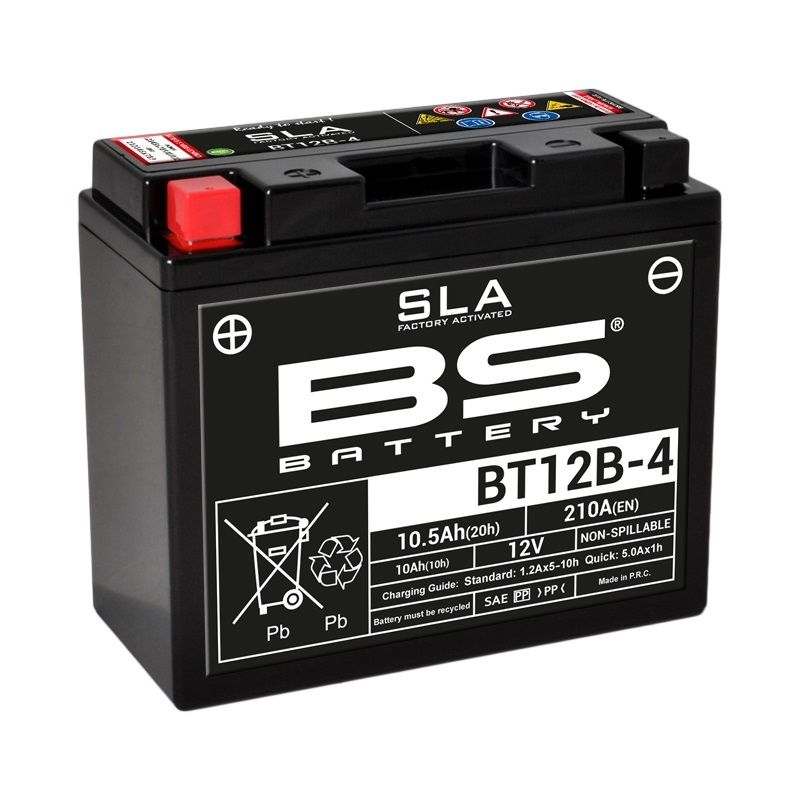 Batterie Moto BT12B-4 SLA – BS Battery Batterie Moto BT12B-4 SLA – BS Battery