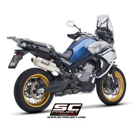Échappement Euro5+ CFMOTO 800MT 2025+ / SC Project CF01B-100T