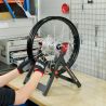 Équilibreuse de Roue Moto Pliable DRC 5" avec Doigt de Précision