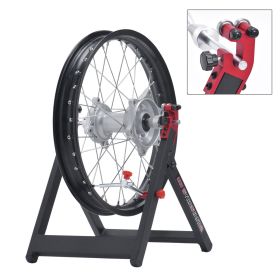Équilibreuse de Roue Moto Pliable DRC 5" avec Doigt de Précision