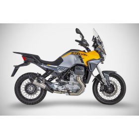 KIT COLLECTEURS RACING INOX ZARD MOTO GUZZI STELVIO 2024-2025 - ZMG009S40R