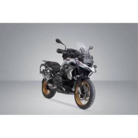 Kit Aventure DUSC avec topcase XL Noir. BMW F 850/900 GS Adv. P. support acier inoxy