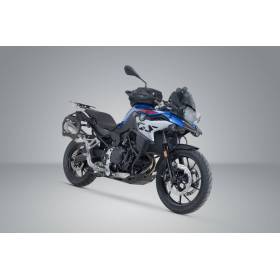 Kit Aventure DUSC avec topcase XL Noir. BMW F 750/800/850 GS. P. support acier inoxy