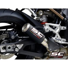 Silencieux EURO5+ BMW S1000R 2025 / CR-T Carbone SC Project B39B-38CR