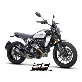 Silencieux EURO5+ Ducati Scrambler 800 2025 / CR-T carbone SC Project D40B-38CR