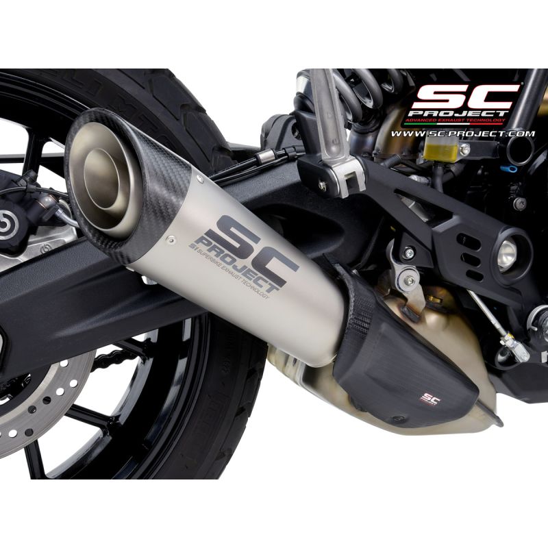 Silencieux EURO5+ Ducati Scrambler 800 2025 / S1 titane SC Project D40B-T41T