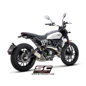 Silencieux EURO5+ Ducati Scrambler 800 2025 / S1 titane SC Project D40B-T41T