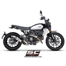 Silencieux EURO5+ Ducati Scrambler 800 2025 / S1 titane SC Project D40B-T41T