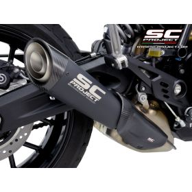 Silencieux EURO5+ Ducati Scrambler 800 2025 / S1 titane noir SC Project D40B-T41MB