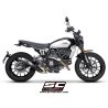 Silencieux EURO5+ Ducati Scrambler 800 2025 / S1 titane noir SC Project D40B-T41MB