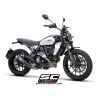 Silencieux EURO5+ Ducati Scrambler 800 2025 / S1 titane noir SC Project D40B-T41MB