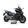Échappement EURO5 SC1-R carbone SC Project Honda Forza 750 2021-2024