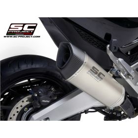 Échappement EURO5 SC1-R titane SC Project Honda Forza 750 2021-2024