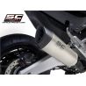 Échappement EURO5 SC1-R titane SC Project Honda Forza 750 2021-2024