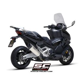 Échappement EURO5 SC1-R titane SC Project Honda Forza 750 2021-2024