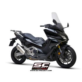 Échappement EURO5 SC1-R titane SC Project Honda Forza 750 2021-2024