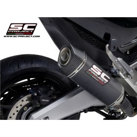 Échappement EURO5 SC1-S carbone SC Project Honda Forza 750 2021-2024