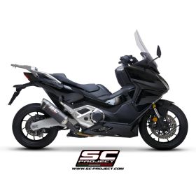 Échappement EURO5 SC1-S carbone SC Project Honda Forza 750 2021-2024