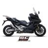 Échappement EURO5 SC1-S carbone SC Project Honda Forza 750 2021-2024