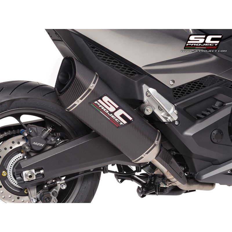 Échappement EURO5+ Honda Forza 750 (2025-) SC1-R carbone SC Project H39B-91C