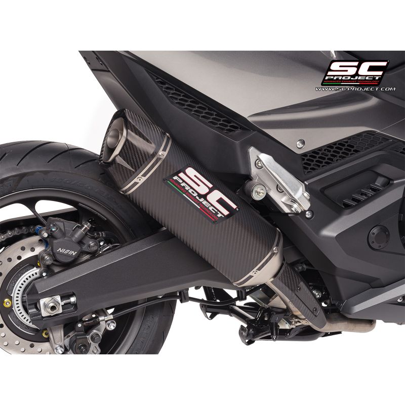 Échappement EURO5+ Honda Forza 750 (2025-) SC1-X carbone SC Project H39B-181C