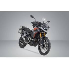 Kit Aventure DUSC avec topcase XL Noir. Triumph Tiger 900/GT/Rally/Pro (19-23).
