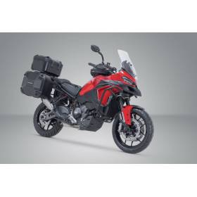Kit Aventure DUSC avec topcase L Noir. Ducati Multistrada V2 / V2 S (24-).