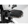 Kit de repose-pieds ION Noir. Triumph Tiger 800/ 900/ 1200, Scram 1200.