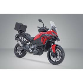 Systme topcase TRAX ADV Noir. Ducati Multistrada V2 / V2 S (24-).