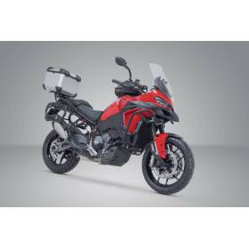 Systme topcase TRAX ADV Gris. Ducati Multistrada V2 / V2 S (24-).