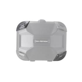 Coin de remplacement DUSC pour couvercle Noir. Pour en bas à droite / en haut à gauche.
