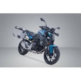 Kit valises en aluminium TRAX ADV Gris anodis. 45/45 l. BMW F 900 R / XR (24-).