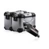 Kit valises en aluminium TRAX ADV + Akrapovic Argent. 45/45 l. BMW R 1300 GS Adv. (24-).