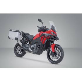 Kit valises TRAX ADV Argent. 45/45 l. Ducati Multistrada V2/V2S (24-).