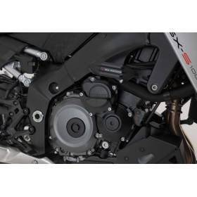 Protection de couvercle de carter moteur Noir. Suzuki GSX-S 1000 / GSX-S 950 (21-).