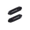 Kit de patins de cadre Noir. Kawasaki Ninja ZX4-RR (23-).