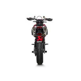 Silencieux double Homologué Ducati Hypermotard 698 / Mono / RVE (2025) - Akrapovic titane embout carbone
