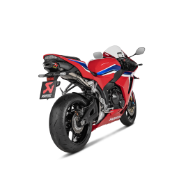 Silencieux Homologué Honda CBR600RR (13-24) - Akrapovic Titane embout Carbone