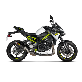 Silencieux Homologué Kawasaki Z900 A2 (18-24) - Akrapovic Carbone Embout Carbone