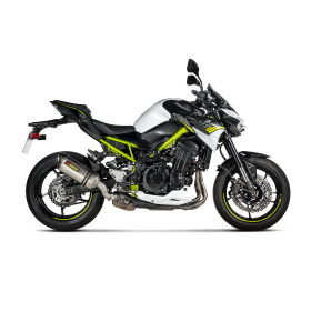 Silencieux Homologué Kawasaki Z900 A2 (18-24) - Akrapovic Titane Embout Carbone