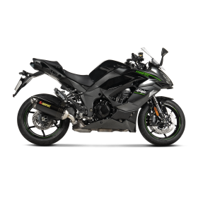 Silencieux Homologué Kawasaki Ninja 1000SX (20-24) - Akrapovic Carbone Embout Carbone