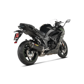 Silencieux Homologué Kawasaki Ninja 1000SX (20-24) - Akrapovic Carbone Embout Carbone